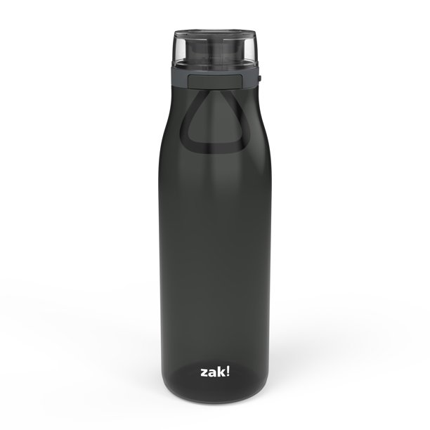 Zak Designs Kiona Durable Tritan Plastic Water Bottle Push Button
