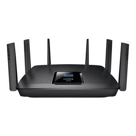 Linksys Max Stream AC4000 Tri Band Technology WiFi Router, Black (EA9300)