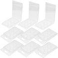thumbnail image 2 of KAKOWELY Wax Melts Clamshell Mold 10pcs Clear Plastic Wax Melts Clamshell Molds 6 Cavity Star Shape Wax Melt Containers For Diy Handcrafted Wax Melts Wax Tarts For Wax Melt Packaging And Storage, 2 of 4