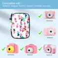 thumbnail image 2 of Fintie Kids Camera Case Compatible with Goopow/Seckton/Dylanto/Mgaolo/Masterbee/CIMELR/Desuccus Kids Camera Toys, Children Digital Video Camera Carrying Bag, Birthday Festival Gift, 2 of 7