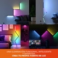 thumbnail image 4 of Lámpara de Pie/Pared Plegable Inteligente WiFi Luz RGB + Blanca Personalizable Compatible con App móvil y Asistentes de voz Tecnolite, 4 of 7