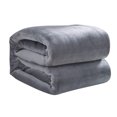 thumbnail image 2 of Throw Blanket Clearance! QTOCIO Solid Color Faray Quilt Small Blanket Conditioning Quilt Cover Blanket, Gray, 100x150cm/39x59in, 2 of 6