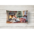 thumbnail image 2 of Havanese Cozy Christmas Throw Pillow 12 in x 16 in, 2 of 4