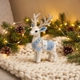 thumbnail image 6 of LOWLHOME Arctic Winter Guardians DIY Patchwork Kit, Polar Mythical Creature Stitching Assembly Bundle, Felt Animal Sewing Kit for Beginners, Craft Kit for Home Decor & Creative Gift (White Deer), 6 of 6