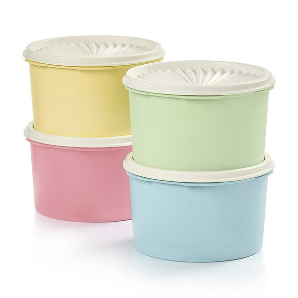 Juego de recipientes para almacenamiento de alimentos Tupperware Heritage, 8 piezas