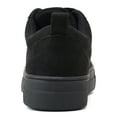thumbnail image 3 of Soda Flat Women's Shoes Lace Up Loafers Casual Low Top Sneakers Slick-G Black 11, 3 of 5