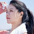 thumbnail image 3 of HCBY Clip On Bone Conduction Headphones, Open Ear Wireless Earbuds Bluetooth 5.3, Digital Display Charging Case with 6H Playtime, Ultra Thin 1.3cm for Side Sleeping Comfort, 3 of 4