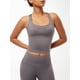 thumbnail image 2 of Camiseta sin mangas de yoga para mujer Acolchada de secado rápido Amigable con la piel Entrecruzada con tiras en la espalda Deportes, 2 of 8