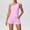 #272-Pink, variant on Haivin Women's One-Shoulder Tank Top and Shorts Set, for Fitness Yoga Running Sports, Casual Outdoor Athletic Wear