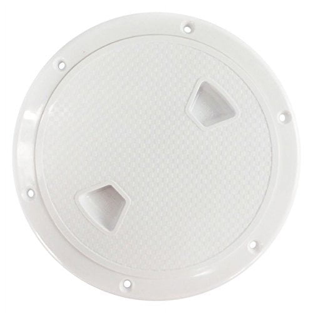 LhyBtm 6-Inch Round Boat Hatch (3-Pack) - Non-Slip, ABS Plastic, With Screws, For Deck Access