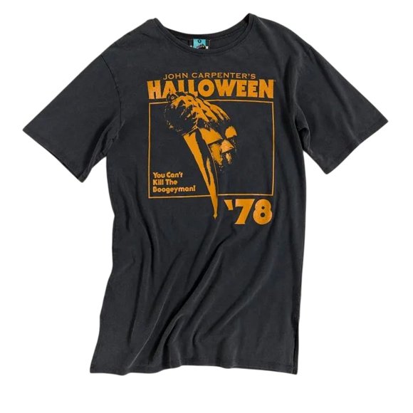 Halloween Robe T-Shirt Vintage Femmes Tu Ne Peux Pas Tuer le Boogeyman