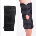 thumbnail image 3 of Rodilleras, 3 Paneles Ajustable Rodilla Pierna Férula Dolor Reducir Velocidad Recuperación Rodilla Pierna Inmovilizador Para Esguinces Dislocaciones Lesiones, 3 of 7