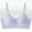 c01Blue, variant on Wirefree Seamless Bra For Women Adjustable Strap Deep V Bralette Summer Thin Comfort Bra Padded Push Up Everyday Bra Beige XL