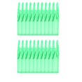 thumbnail image 4 of jinwen 50Pcs Nocks Insert Tail End Nocks for Hunting Practice Outdoor Sports Green, 4 of 9
