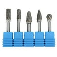thumbnail image 2 of Tungsten Carbide Burr Kit, Durable  File  Work Efficiency Eco Friendly High Hardness  For Automobile For Machinery For Aviation, 2 of 8