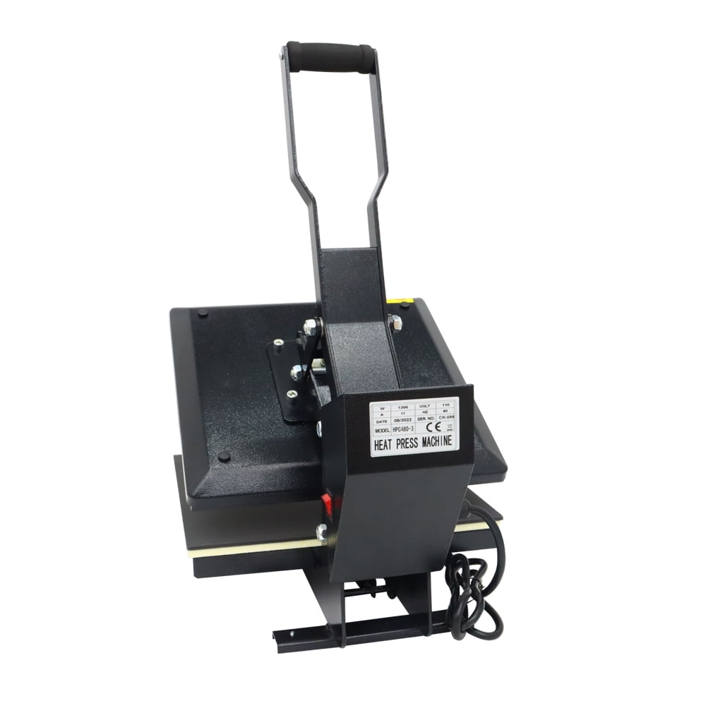 Manual Flat Sublimation Transfer Heat Press Hot Stamping Machine
