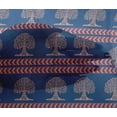 thumbnail image 4 of oneOone Viscose Chiffon Fabric Arrow & Tree Block Print Fabric By The Yard 42 Inch Wide, 4 of 4