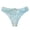 Blue, variant on Women's Satin Lace Hipster Panties G String Thong Breathable Elegant Low-Rise Everyday Underwear