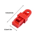 thumbnail image 3 of Birdeem Outdoor Tent Clip Canopy Clip Fixed Plastic Clip Reinforced Windproof Tent Clip Buckle 10Pc, 3 of 12