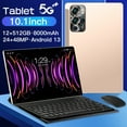 thumbnail image 6 of 10.1 Inch Android 12 Tablet, Octa-Core, 2GB RAM 32GB ROM, WiFi Bluetooth, Type-C, 8600mAh Battery, Dual Cameras, 1280x800 HD Display, 6 of 8