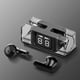 thumbnail image 3 of Auriculares recargables con pantalla digital y micrófono incorporado para oficina Negro, 3 of 6