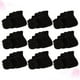 thumbnail image 4 of BRIGHTFUFU 20pcs Gourd Jewelry Bag Bolsas de cordón de almacenamiento de franela para anillo Stud Pendientes Bolsas de dulces Bolsas de regalo (Negro Espesar Estilo Dos tamaños), 4 of 7