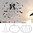 thumbnail image 2 of Autumn Pumpkin Wreath Frame DIY Hanging Wreath Form Thanksgiving Crafts Metal Wire Frame Farmhouse F, 2 of 5