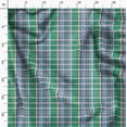 thumbnail image 3 of Soimoi Green Fabric - By the Yard - 42 Inch Wide - Checkered Blocks Check Fabric - Versatile and Classic Designs for Various Uses Printed Fabric, 3 of 6