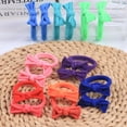 thumbnail image 6 of 50pcs Bow Hair Ties for Thick Heavy or Curly Hair Ponytail Holders Scrunchies Sports Hair Mixcolors, 6 of 6