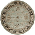 thumbnail image 5 of SAFAVIEH Vintage Jessamine Traditional Area Rug, Light Blue/Black, 6'7" x 6'7" Round, 5 of 10