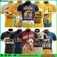 thumbnail image 2 of Maillot de ciclismo para hombre del equipo Beer Maillot de MTB Maillot de ciclismo Maillot de descenso Ropa de ciclismo de montaña Tricota de equipo profesional de alta calidad, 2 of 5