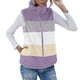 thumbnail image 2 of Puntoco Chaqueta para mujer Otoño Invierno Abrigo sin mangas Chaquetas cálidas con cremallera Ropa de abrigo con bolsillos Liquidación de Navidad Puntoco Puntoco-2349, 2 of 7