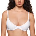 thumbnail image 1 of Sujetador INLYRIC Inbarely Plus Balconette ligeramente acolchado 38C blanco, 1 of 5