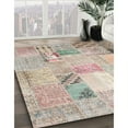 thumbnail image 2 of Ahgly Company Indoor Rectangle Contemporary Desert Sand Beige Patchwork Area Rugs, 2' x 4', 2 of 6