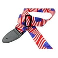 thumbnail image 4 of Walker & Williams TS-171 Stars & Stripes American Flag Guitar Strap , 4 of 6