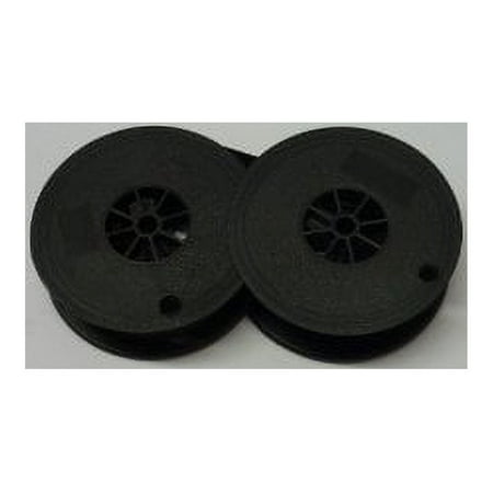 Everest 100S, Mod. 90 and Standard 90 Typewriter Ribbon, Black and Red, Compatible, Twin Spool