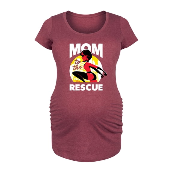The Incredibles - Mom to the Rescue - Women's Maternity Scoop Neck Graphic T-Shirt