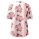 thumbnail image 2 of Gibobby Blusas De Manga Larga Para Mujer Las mujeres ahuecan hacia fuera la de impresión de manga corta con cuello en V camiseta blusa Tops（Rosa， S), 2 of 4