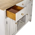 thumbnail image 5 of Liberty Furniture Lindsey Farm Server Dining Room Storage - White, 5 of 5