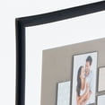 Mainstays 8x10 Floating Picture Frames, Black, Set of 6