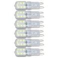 thumbnail image 4 of 14 LED Dimmable Bulbs, Fast Heat Dissipation Small Universal 6pcs G9 Bulb 3W  For Table Lamp Warm Light 110V, 4 of 8
