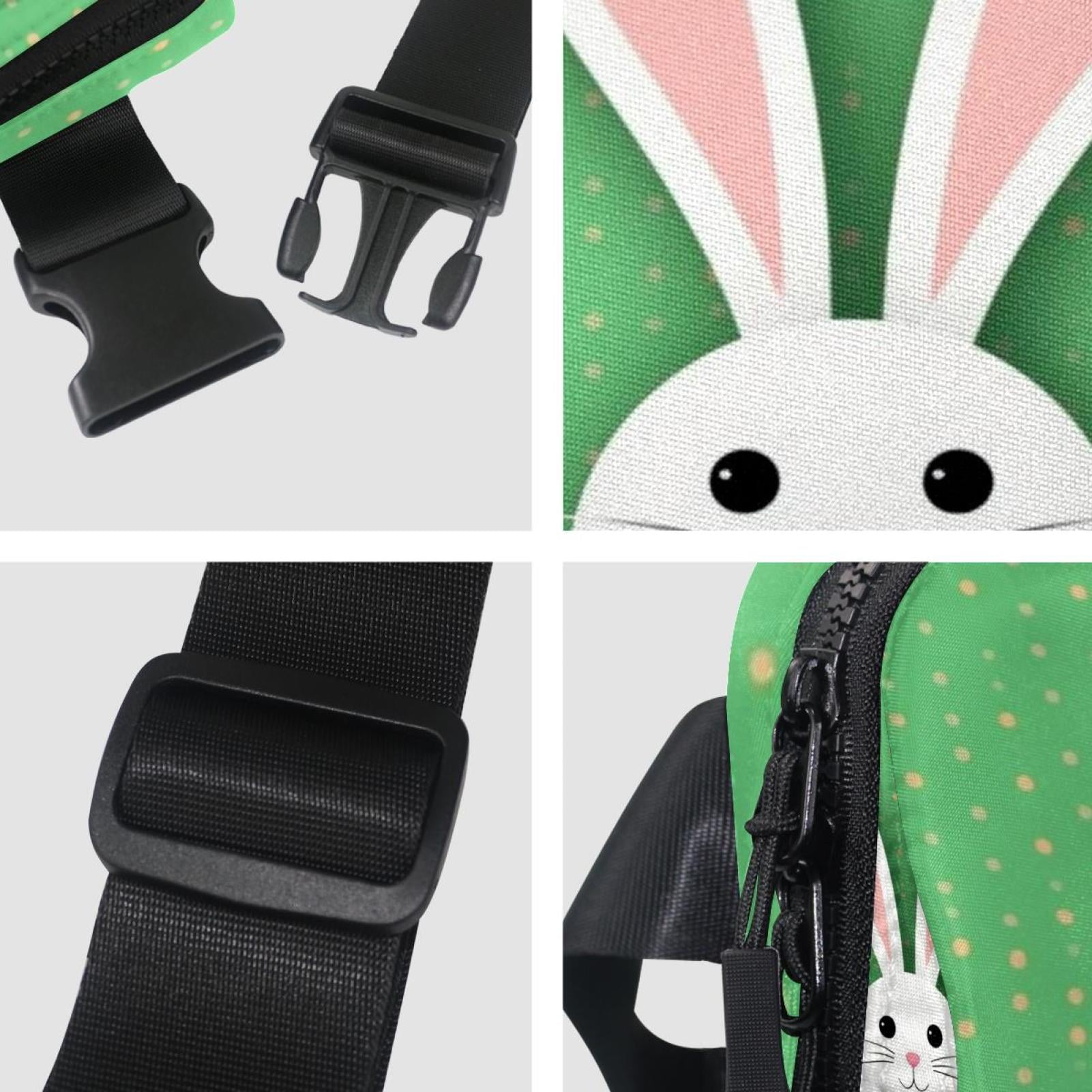 Easter Lightweight Adjustable Fanny Pack with Extension Strap - Unisex Waist Packs Crossbody Bag