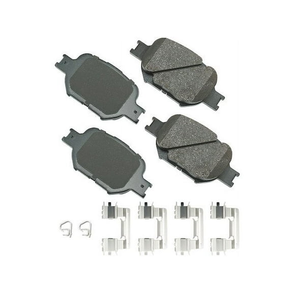 Front Brake Pad Set - Compatible with 2005 - 2010 Scion tC 2.4L 4-Cylinder 2006 2007 2008 2009