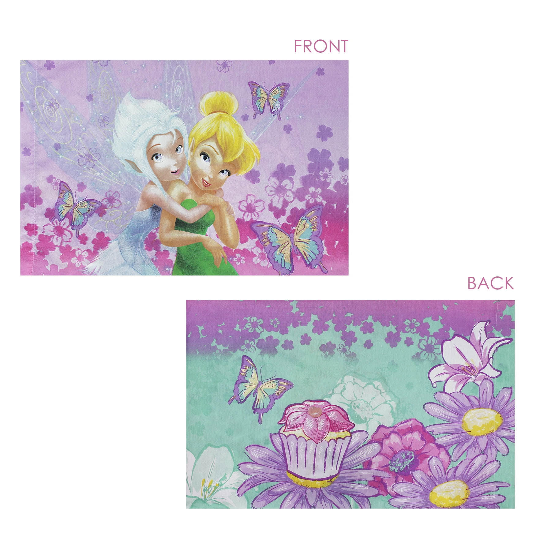 Tinkerbell Pillowcase Fairy Sweet Pillow Cover - Walmart.com - Walmart.com