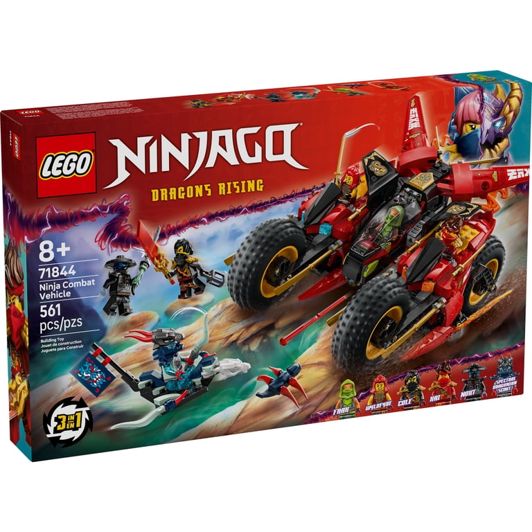 LEGO NINJAGO Ninja Combat Vehicle, 71844, Multicolor - Walmart.com