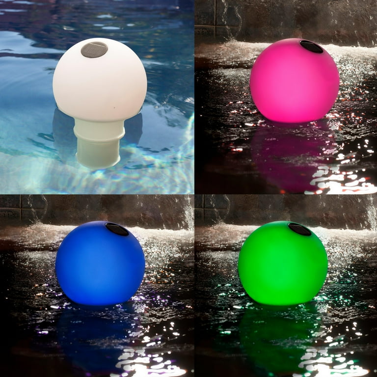 GAME Solar Light-up Globe Chlorinator, Outdoor Dispenser and