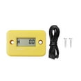 thumbnail image 1 of Waterproof Motorcycle Timer Panel Hour Meter Machine Hours ATV LCD Digital Hour Counter Lawn mower Motorcycle Generator Bike VE8, 1 of 2