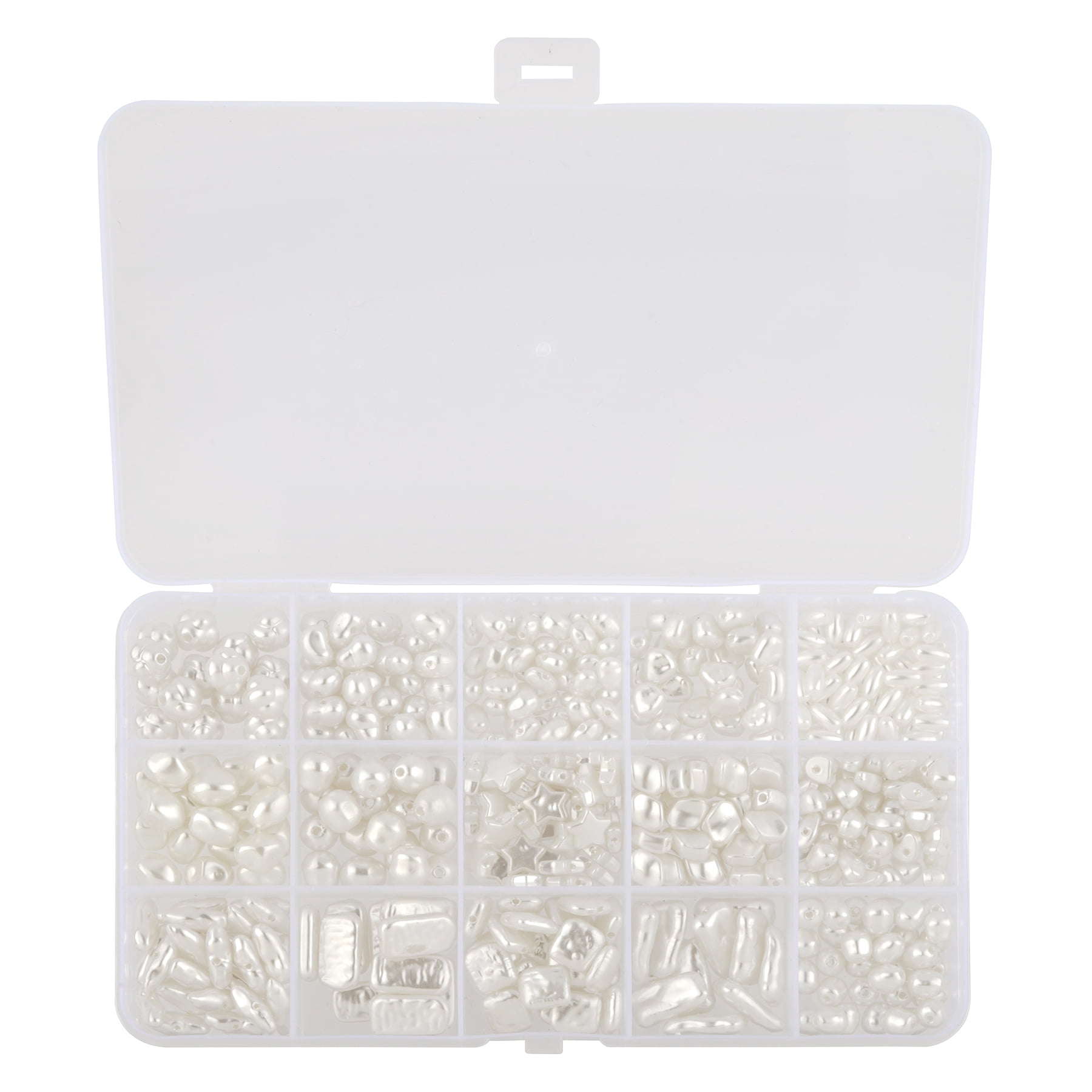 White Plastic Pearl Bead Mix by Bead Landing