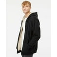 thumbnail image 2 of Independent Trading Co. Men's Sherpa Lined Full-Zip Hooded Sweatshirt, 2 of 5