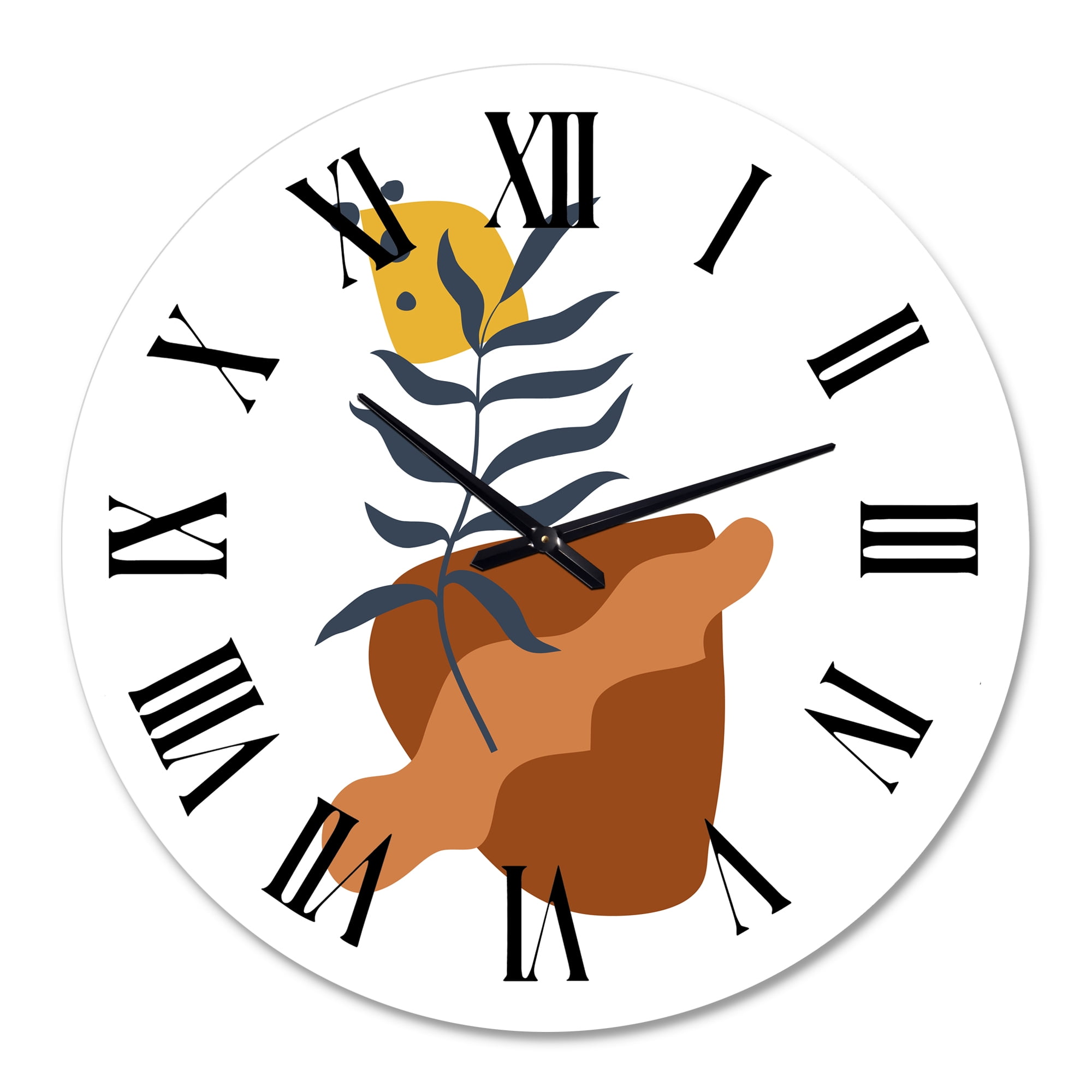 Designart 1 in Quartz Modern/Contemporary Wall Clock
